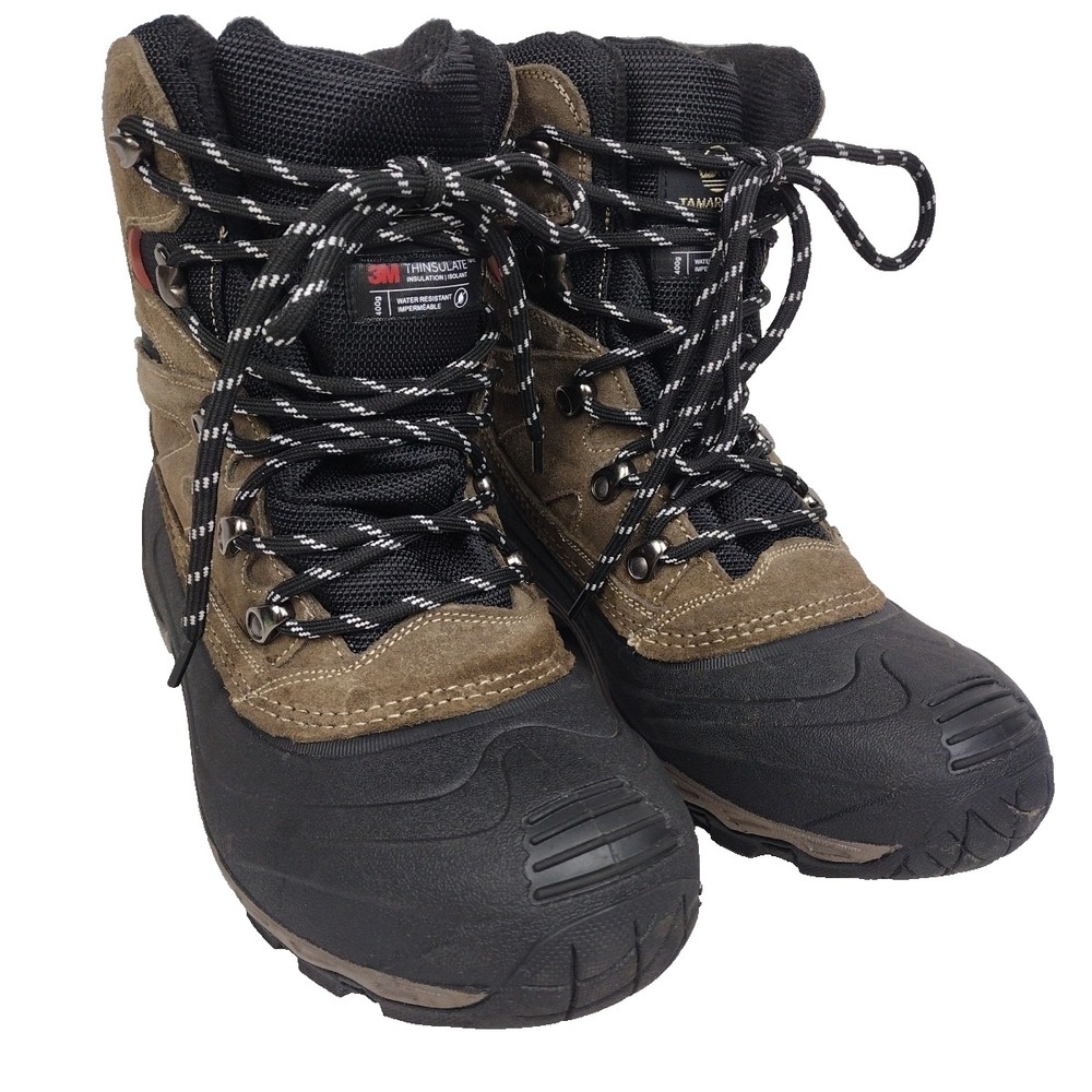 Tamarack  Brown Leather Hiking Winter Ankle Mems 8 Thinsulate 400 Grams
